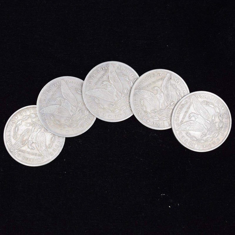 Fogilas 10 Pcs Steel Morgan Dollar (3.8cm Dia) Magic Tricks Can Be Sucked Props Accessories Used Appearing/Disappearing Coin Magie Props - Image 2